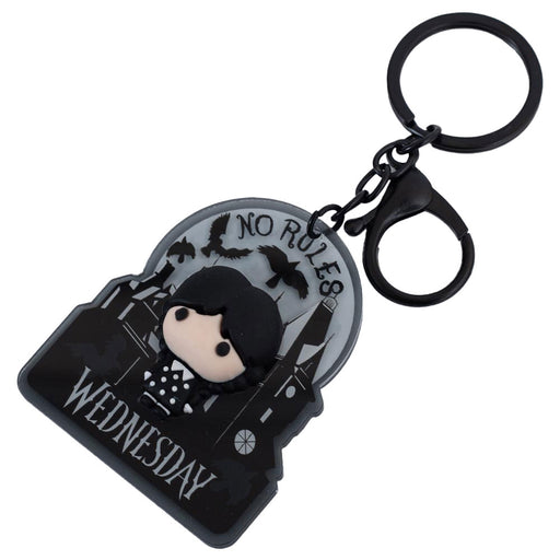 Wednesday 3D Chibi Keyring