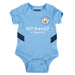 Manchester City FC 24/25 Season 2 Pack Bodysuit 9-12 Mths