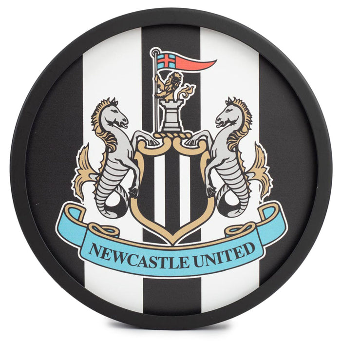 Newcastle United FC Metal LED Logo Sign