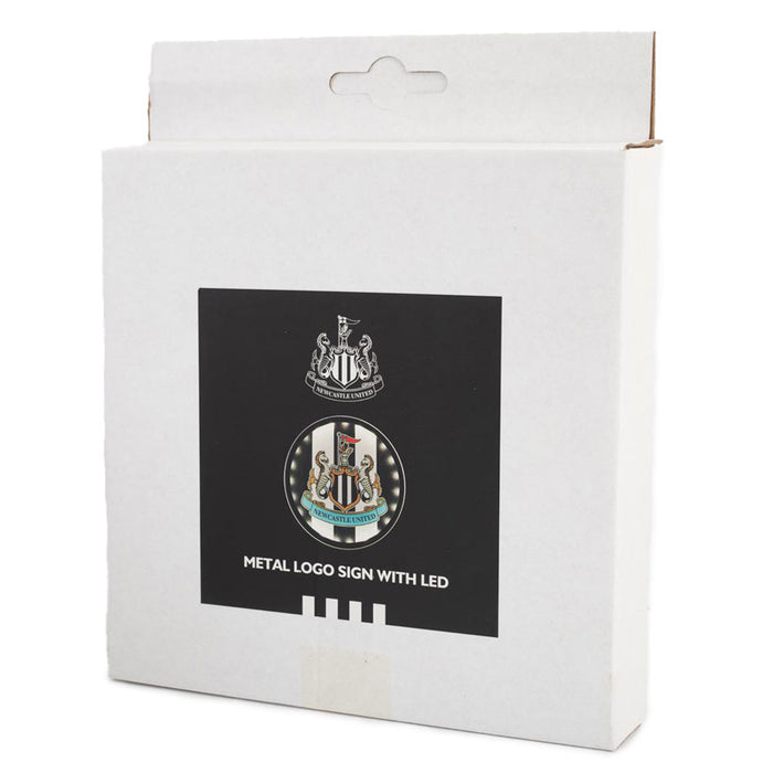 Newcastle United FC Metal LED Logo Sign