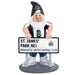 Newcastle United FC Street Sign Gnome