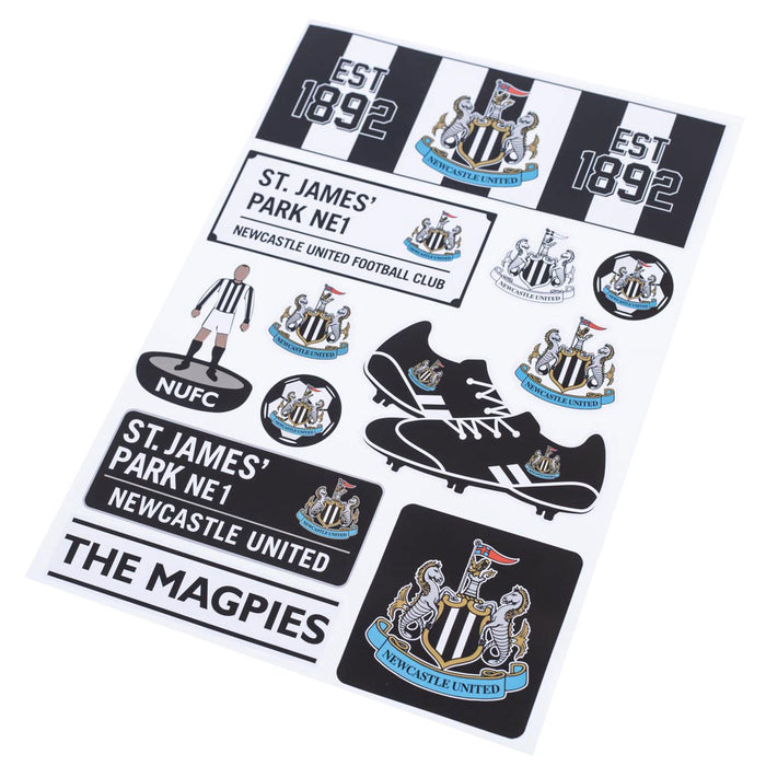 Newcastle United FC A4 Sticker Set