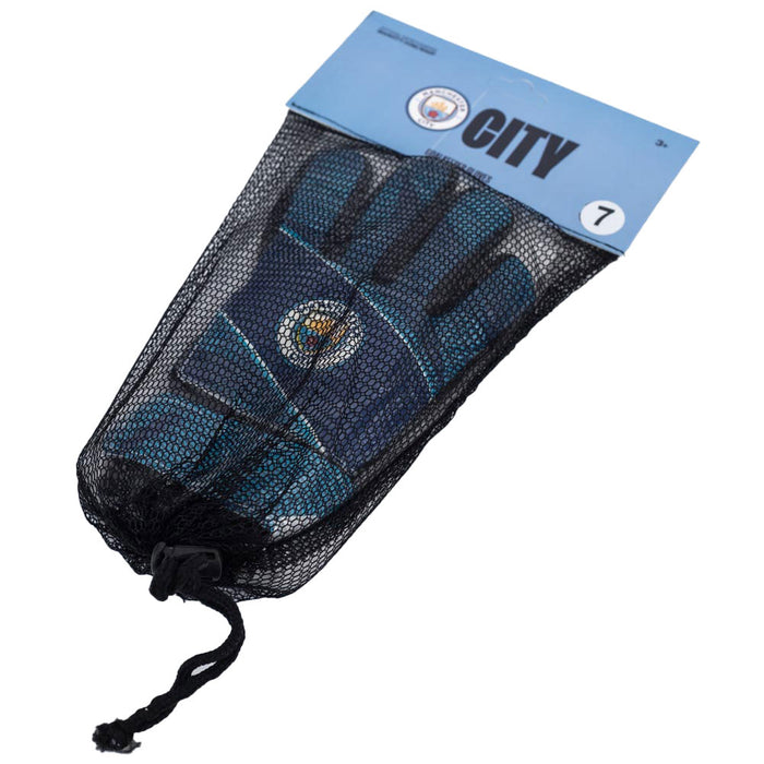 Manchester City FC Fuse Goalkeeper Gloves Yths