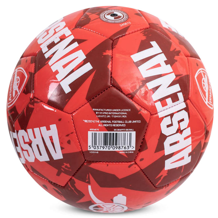 Arsenal FC Graffiti Football