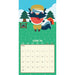 Animal Crossing Square Calendar 2025