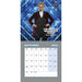 Doctor Who Classic Edition Square Calendar 2025