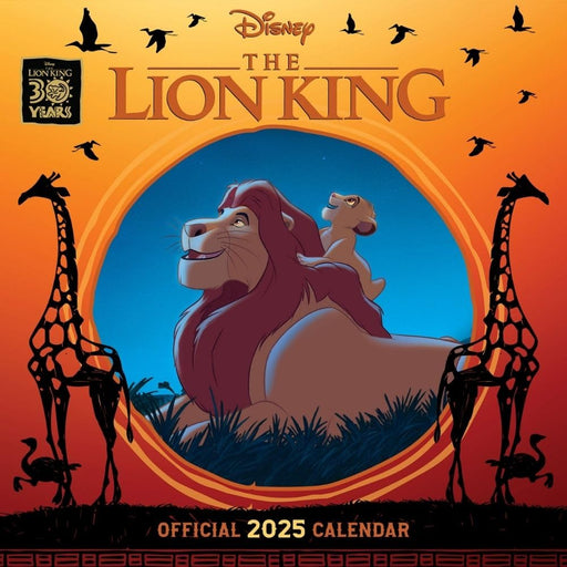 The Lion King Square Calendar 2025