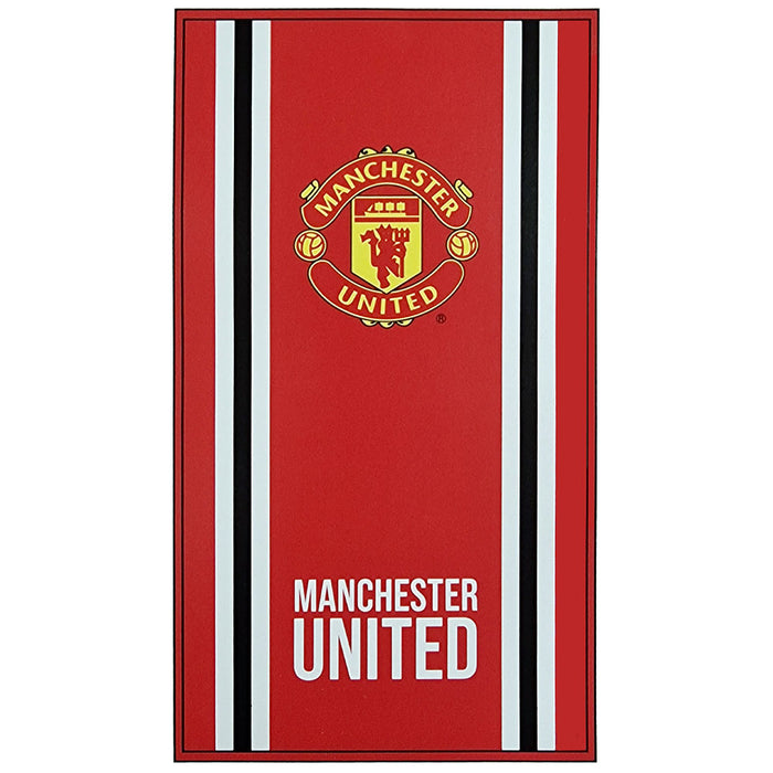 Manchester United FC Core Stripe Towel