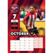 Brentford FC A3 Calendar 2025