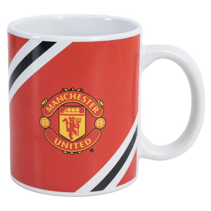 Manchester United FC Core Stripe Mug