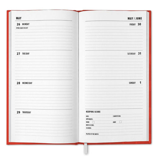 Manchester United FC Slim Diary 2025