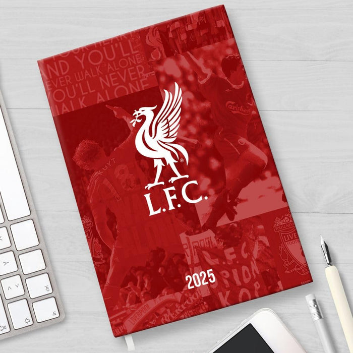 Liverpool FC A5 Diary 2025