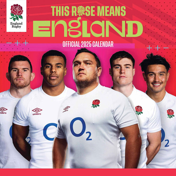 England RFU Square Calendar 2025