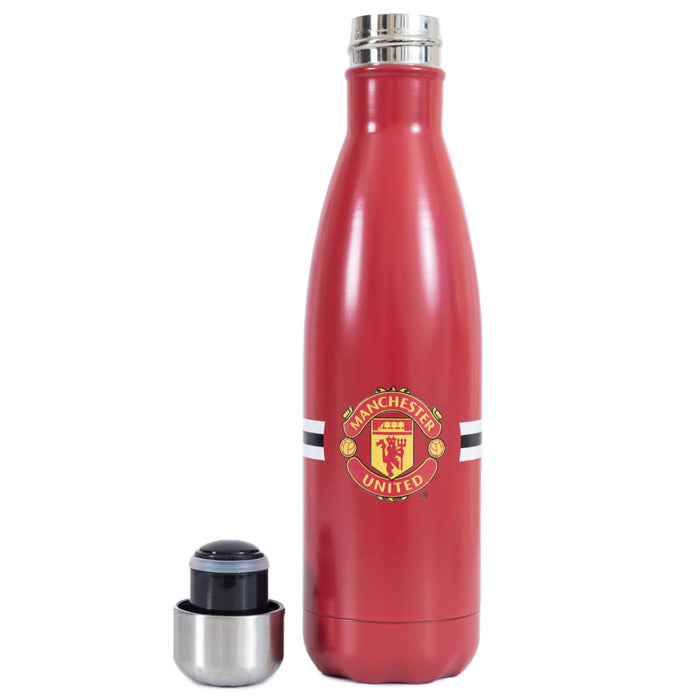 Manchester United FC Core Stripe Thermal Flask