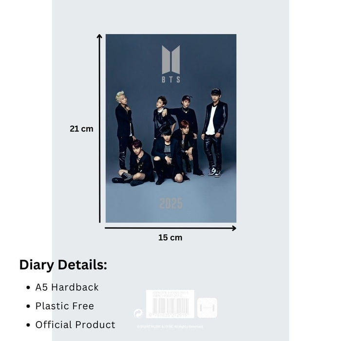 BTS A5 Diary 2025