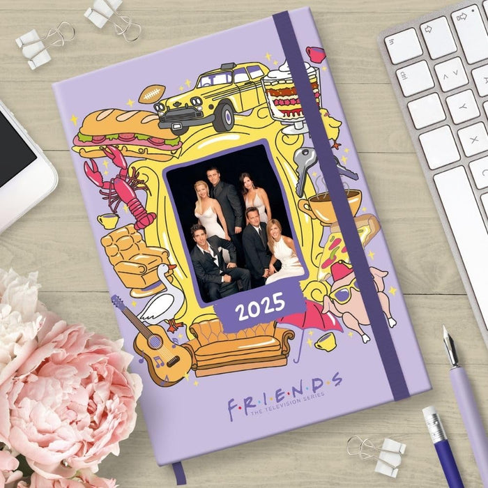 Friends A5 Diary 2025