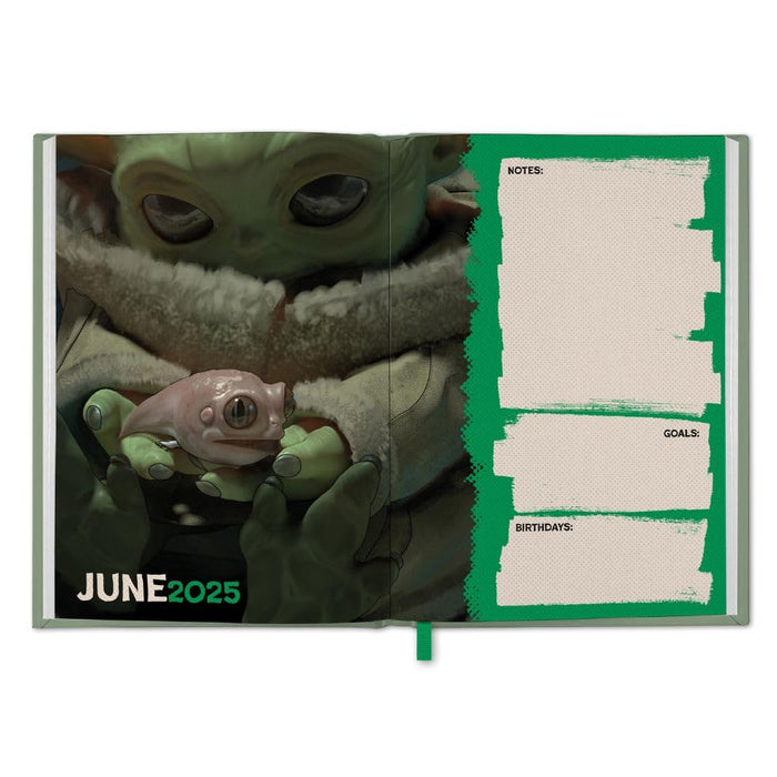 Star Wars: The Mandalorian Grogu A5 Diary 2025