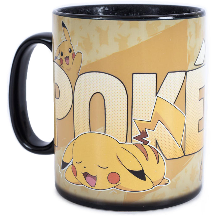 Pokemon Pikachu Heat Changing Mega Mug