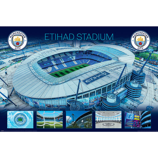 Manchester City FC Etihad Stadium Poster 199