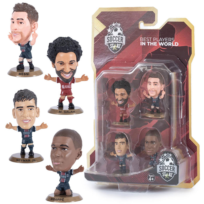 World?s 4 Best Players SoccerStarz Pack