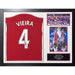 Arsenal FC Vieira Signed Shirt (Framed)