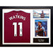 Aston Villa FC Watkins Signed Shirt (Framed)