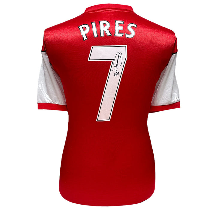 Arsenal FC Pires Signed Shirt