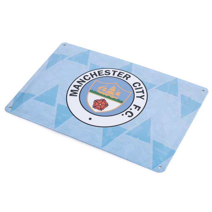 Manchester City FC Retro Days Sign