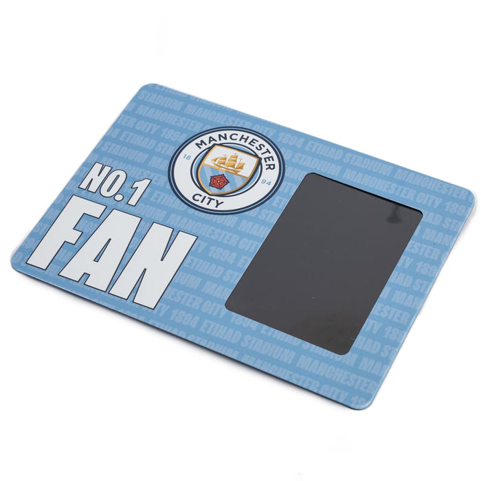 Manchester City FC No1 Fan Picture Frame Sign