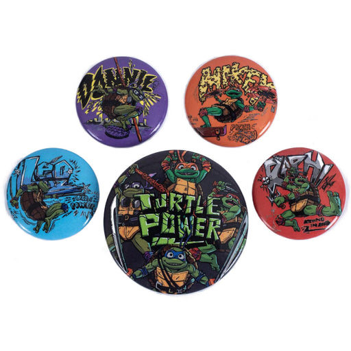 Teenage Mutant Ninja Turtles Button Badge Set