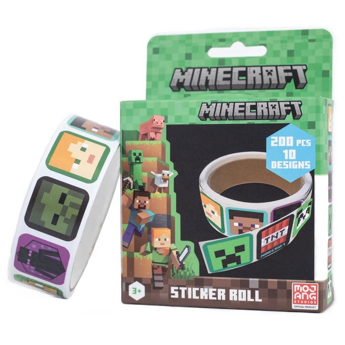 Minecraft 200pc Sticker Box