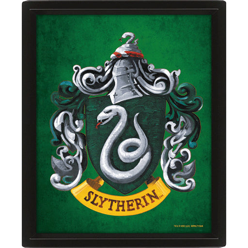 Harry Potter Slytherin Framed 3D Picture