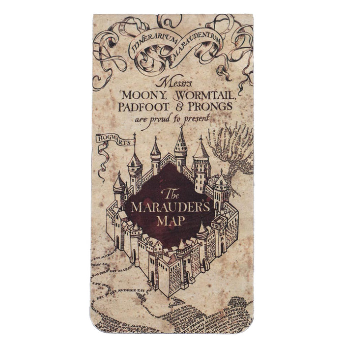 Harry Potter Marauders Map Magnetic Bookmark