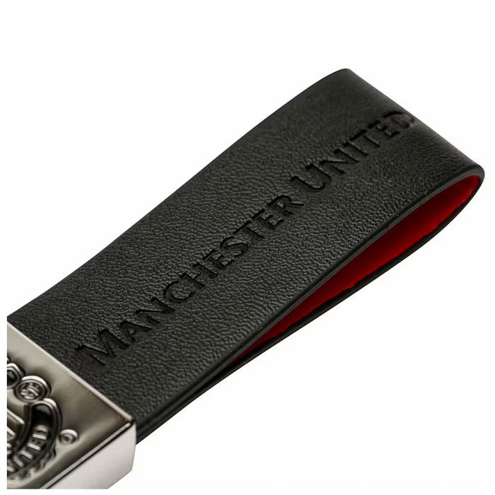 Manchester United FC Faux Leather Key Fob