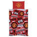 Manchester United FC Patch Single Duvet Set