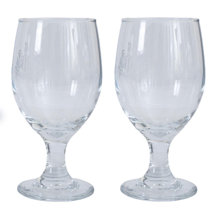 Newcastle United FC Chalice Glass Set