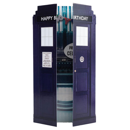 Doctor Who Tardis Birthday Card