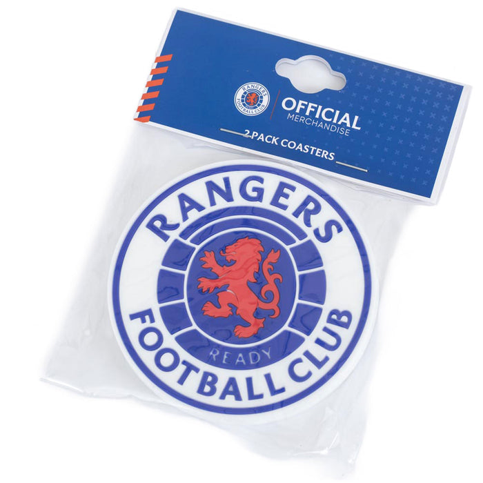 Rangers FC 2pk Coaster Set