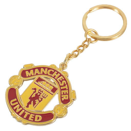 Manchester United FC Keyring & Badge Set