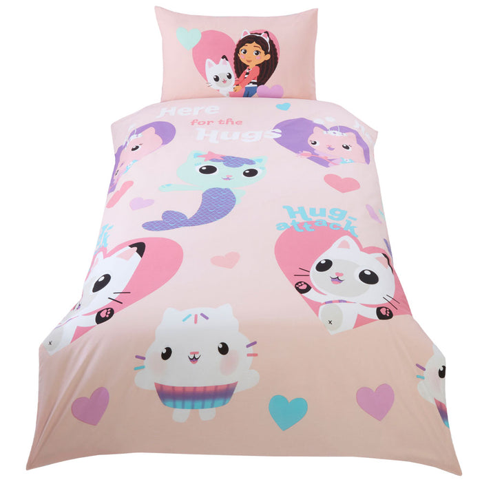 Gabby?s Dollhouse Hugs Single Duvet Set