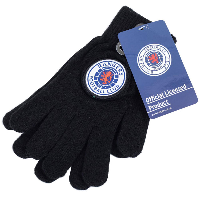 Rangers FC Knitted Gloves Junior