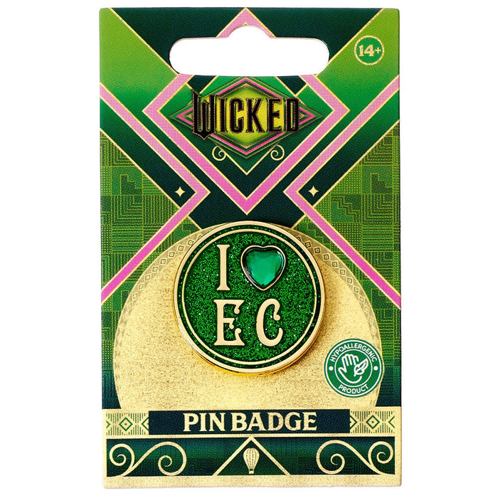 Wicked I Love Emerald City Badge