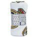 Real Madrid FC Multi Crest Fleece Blanket