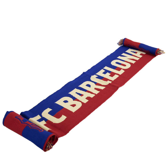 FC Barcelona Colour Split Scarf