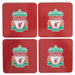 Liverpool FC 4pk Cork Coaster