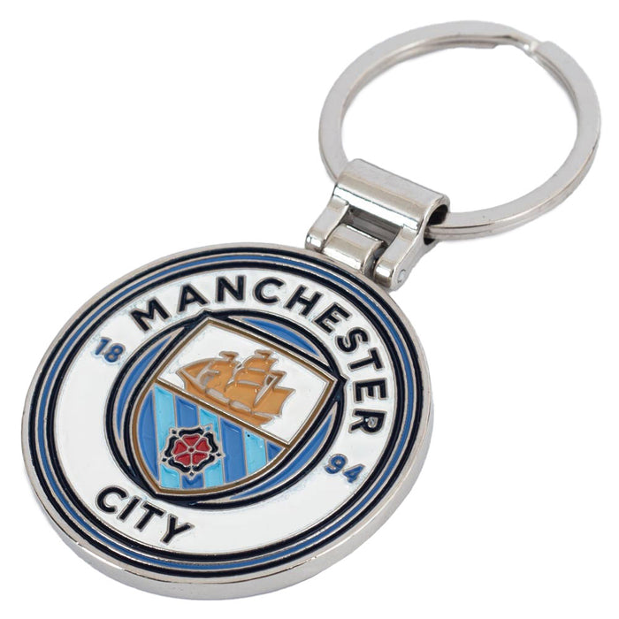 Manchester City FC Executive Crest Keyring