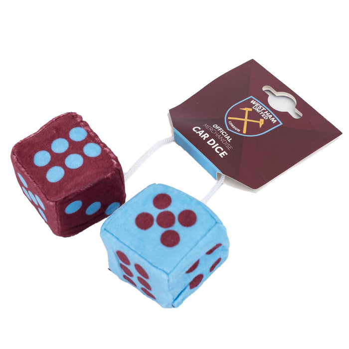 West Ham United FC Hanging Dice