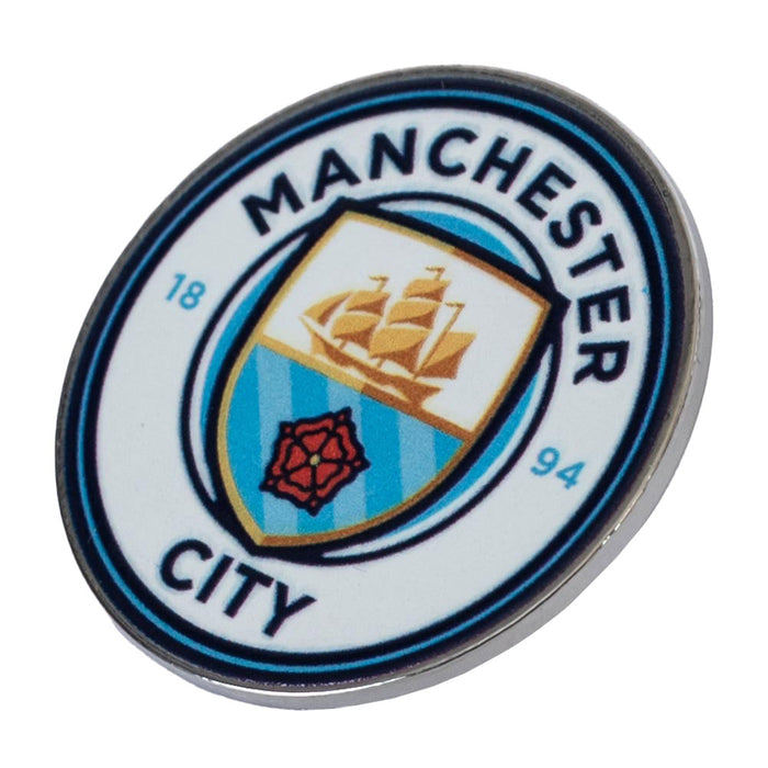 Manchester City FC Club Crest Pin Badge