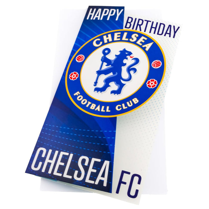 Chelsea FC Crest Birthday Card - Excellent Pick