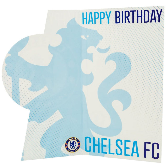 Chelsea FC Crest Birthday Card - Excellent Pick